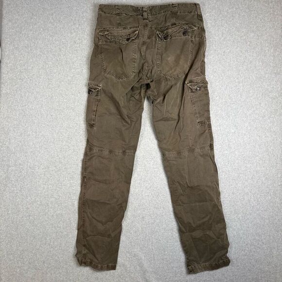 J. Brand Women's Size 34 V Caffeine Grey Cargo Style Ankle Pants Pockets - Picture 5 of 9
